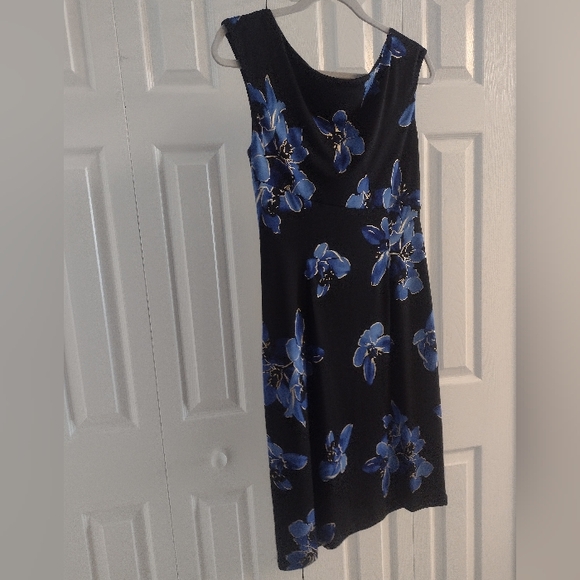 CONNECTED APPAREL Floral Sleeveless Sheath Dress Sz 8P - Picture 4 of 4